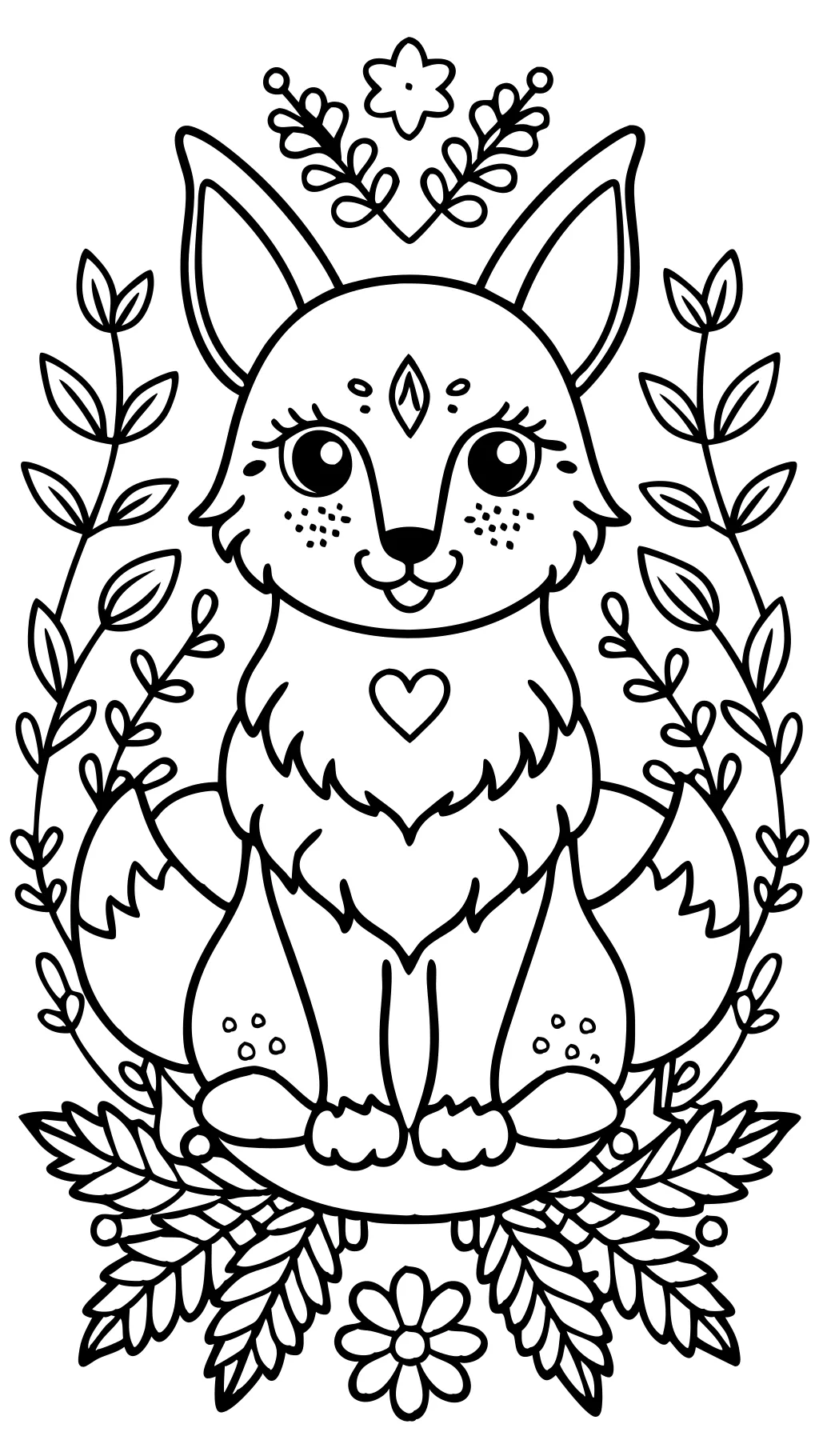 cute animal coloring pages for adults